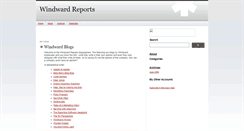 Desktop Screenshot of blogs.windwardreports.com