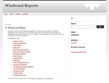 Tablet Screenshot of blogs.windwardreports.com